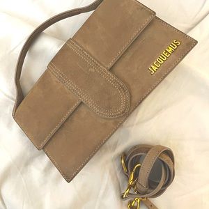 JACQUEMUS Le Grand Bambino - Leather Handbag.